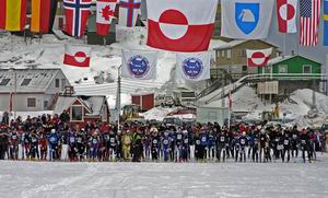 Starten gr fra Sisimiut